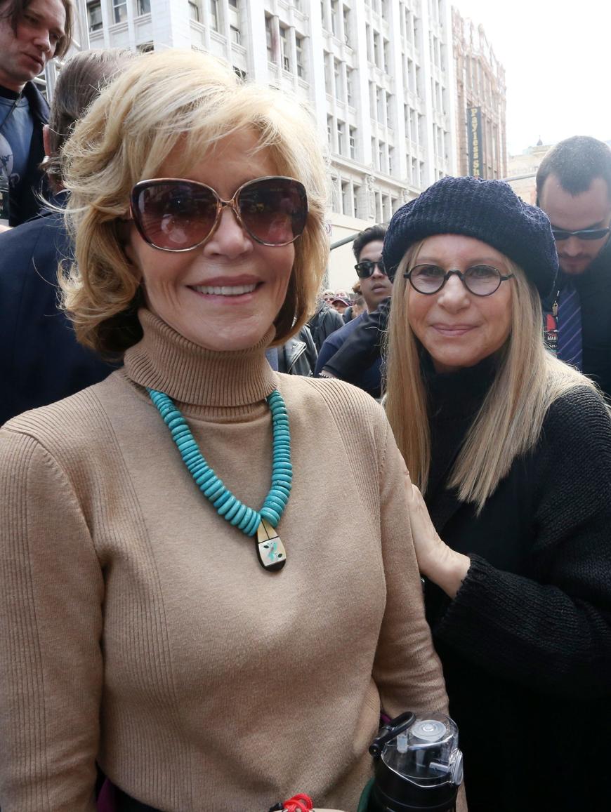 Jane Fonda vor ein paar Tagen bei