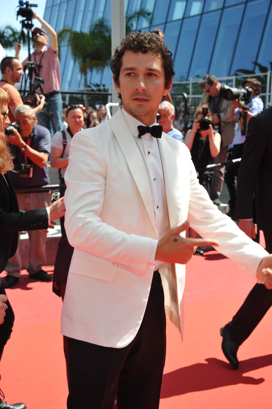 Shia LaBeouf eckt immer mal wieder an.