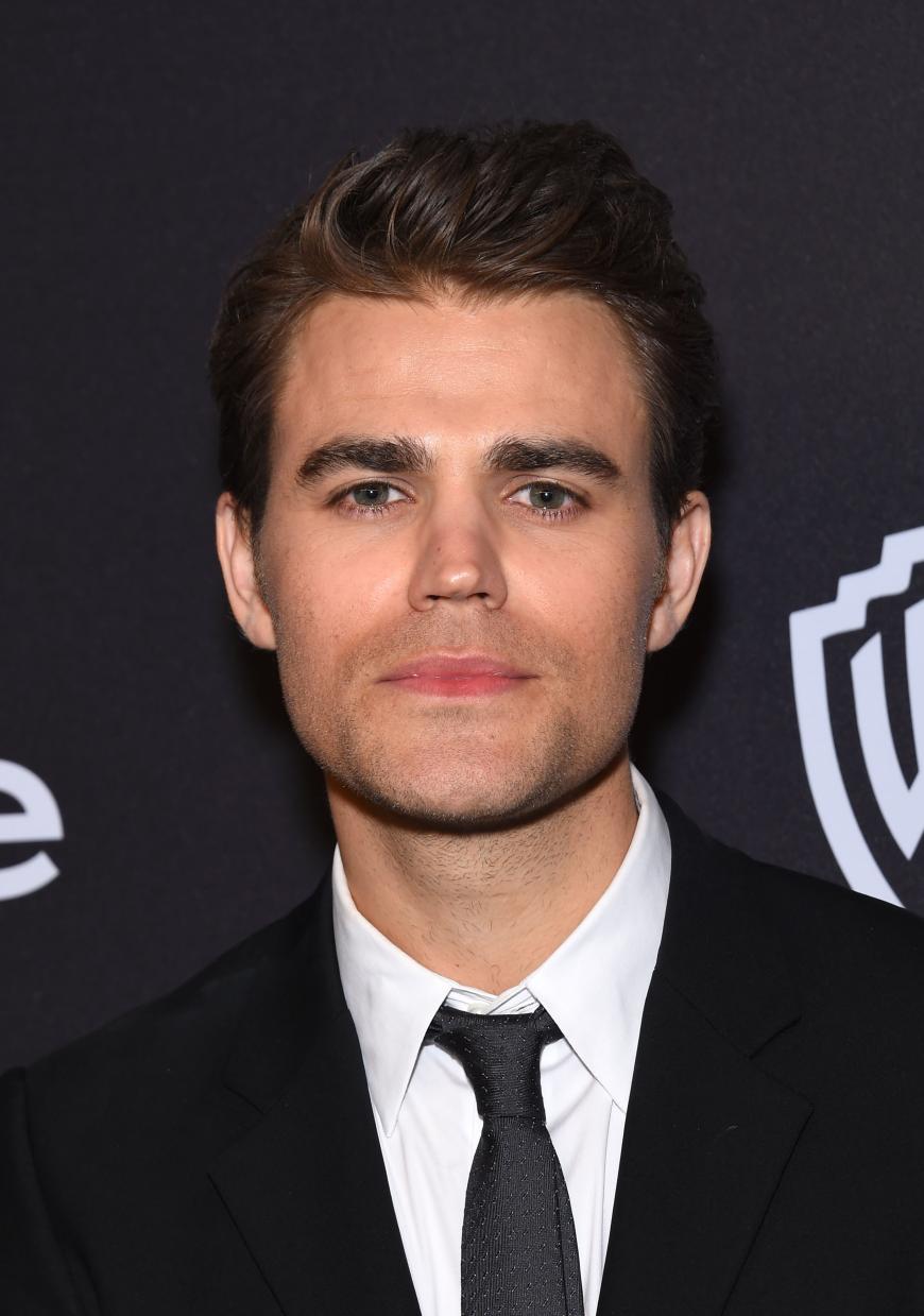 ...steht wieder mit Kollege Paul Wesley vor der Kamera.