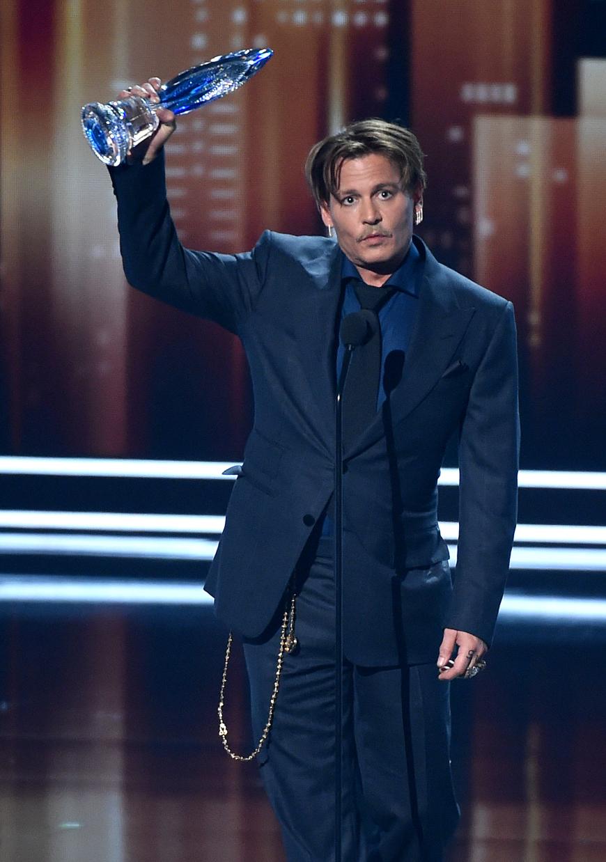 Johnny Depp bedankte sich bei den
