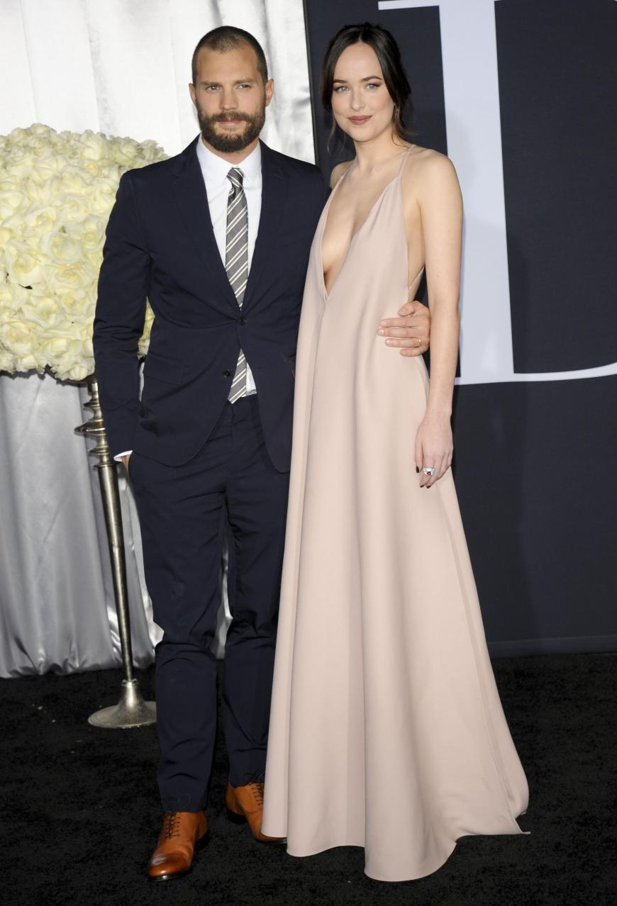 Jamie Dornan und Dakota Johnson haben bei der