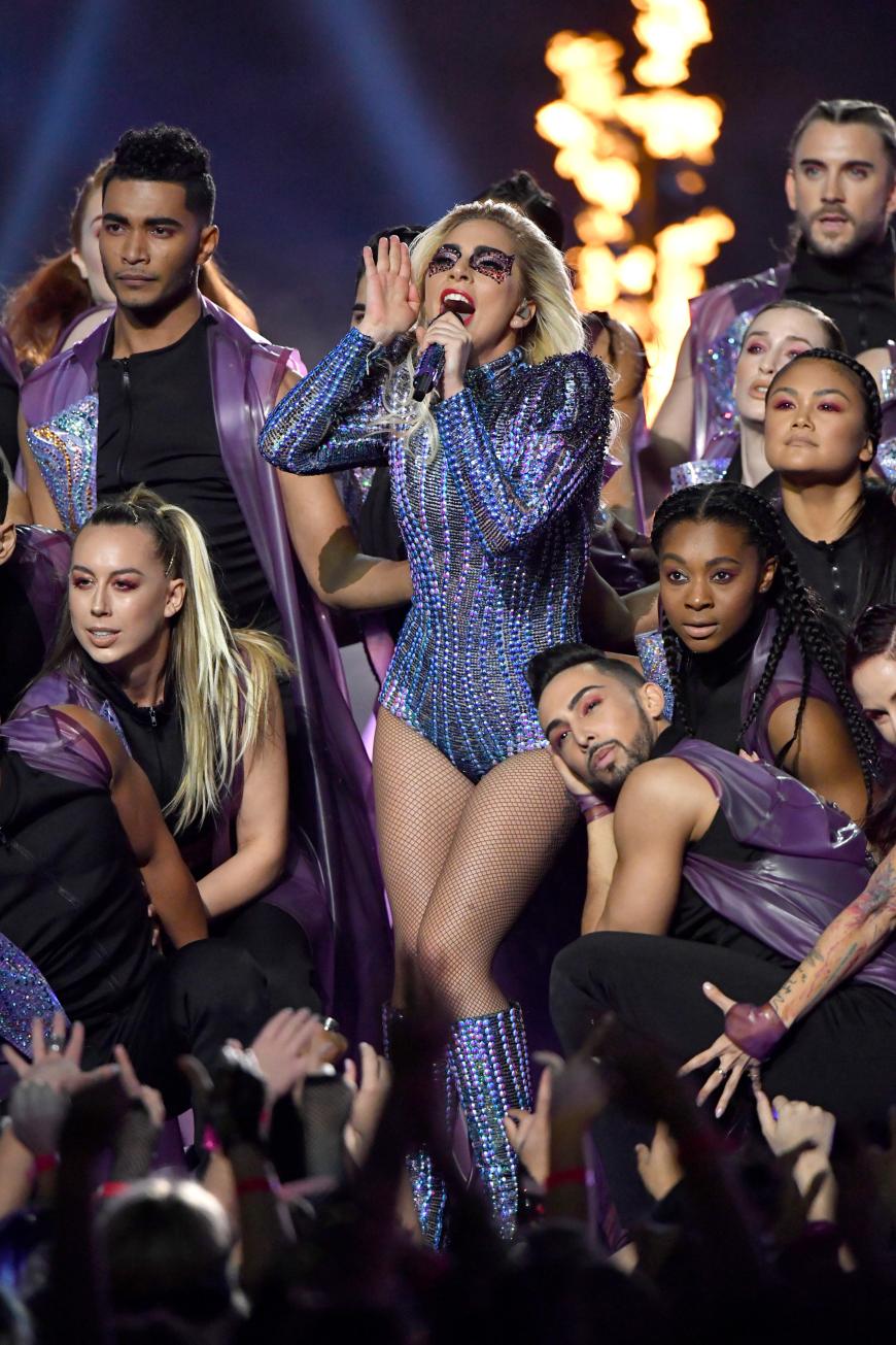 Bei der Halftime-Show zum Super Bowl am Sonntagabend, 5. Februar, zeigt Lady Gaga was sie drauf hat...