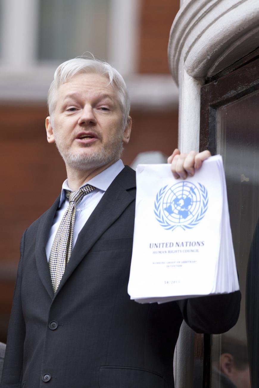 ... soll Julian Assange sein!