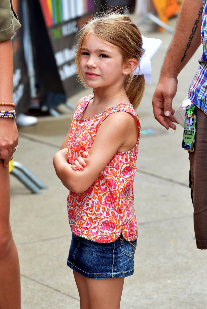 Maddie Briann Aldridge hatte am Wochenende einen Unfall.