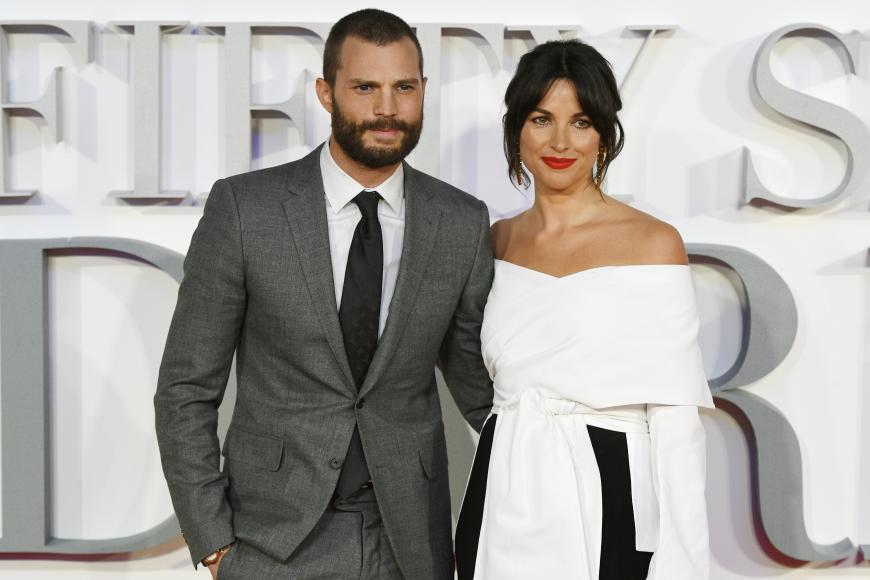 Jamie Dornan mit seiner schönen Ehefrau Amelia Warner