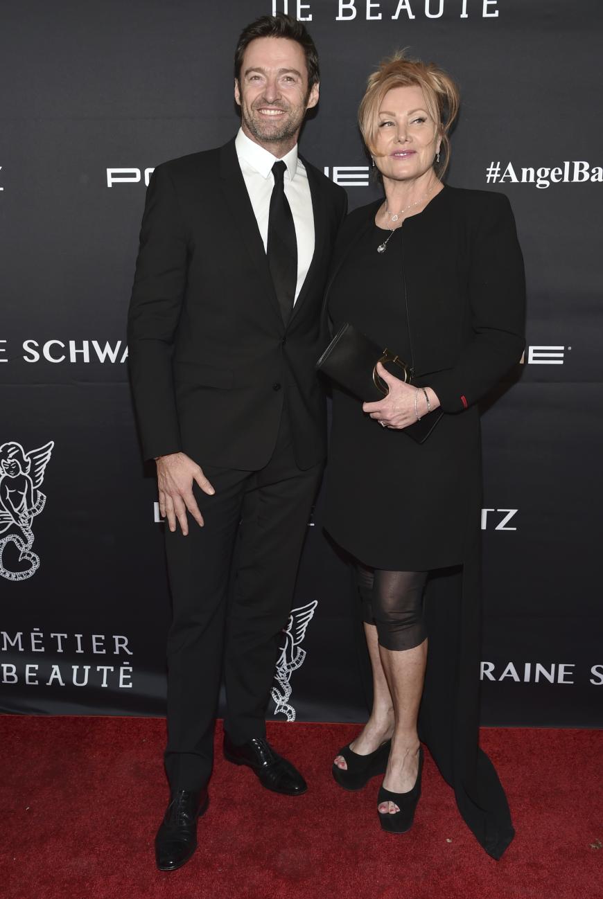 Hugh Jackman mit seiner Frau Deborra-Lee Furness