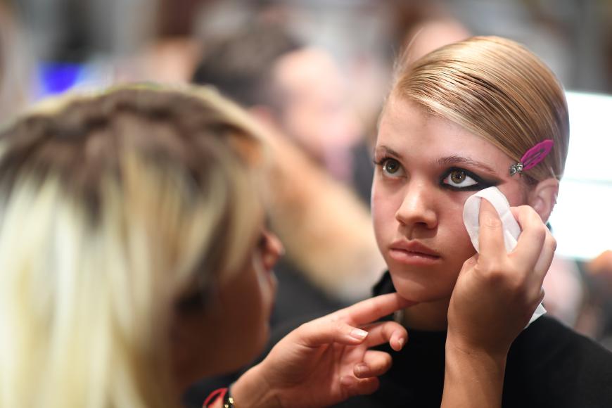 Sofia Richie vor der Show.
