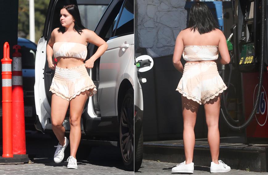 Komisch, ist Ariel Winter aus dem Bett gefallen? Der