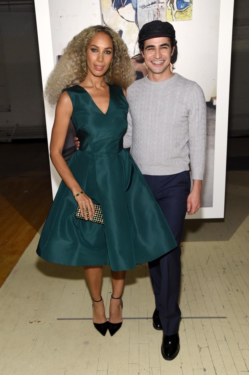 Lange nicht gesehen: Auch Sängerin Leona Lewis zählte zu den Gästen von Zac Posen.