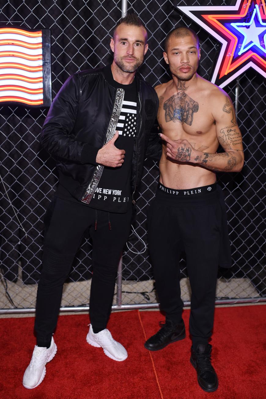 Für Designer Philip Plein lief Jeremy Meeks bei der New York Fashion Week.