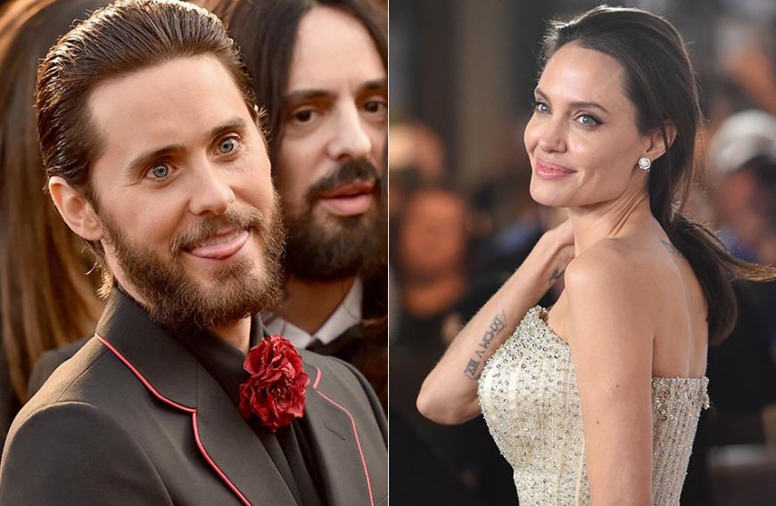 Angelt sich Angelina Jolie wieder einen Schauspieler? Die Ex von Brad Pitt war bislang dreimal mit Kollegen verheiratet - vielleicht ist Jared Leto ja der Nächste!
