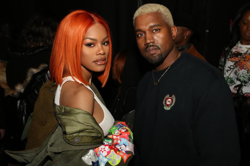 Teyana Taylor und Kanye West bei seiner Yeezy Season 5 Show in New York.