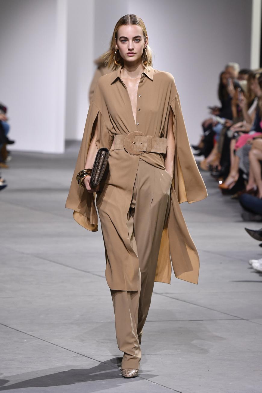 Die Fashion-Show von Michael Kors schlug ein wie eine Bombe.