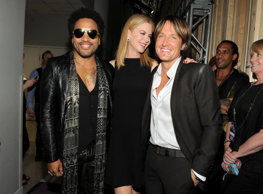 Nicole Kidman datete 2003 Rockstar Lenny Kravitz (l.). Inzwischen ist sie mit Country-Sänger Keith Urban (r.) verheiratet.