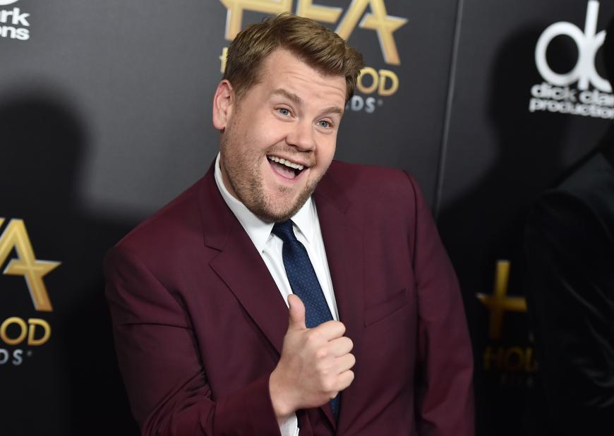 Moderator James Corden ist vor allem für seine lustigen