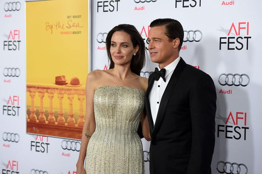Der letzte gemeinsame Auftritt des einstigen Hollywood-Traumpaares Angelina jolie und Brad Pitt 2015.