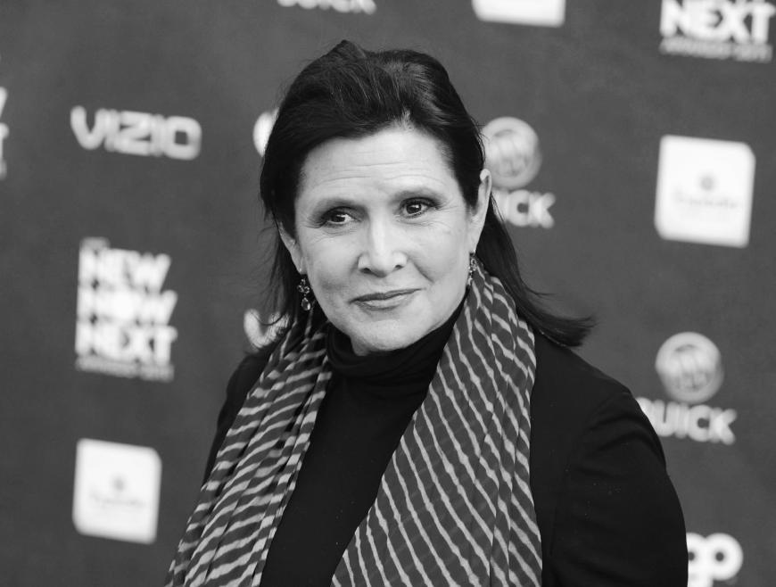 Carrie Fisher wurde mit ihrer Rolle als