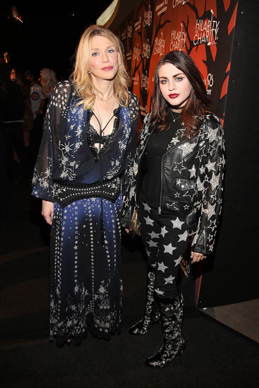 Courtney Love mit ihrer Tochter Frances Bean Cobain.