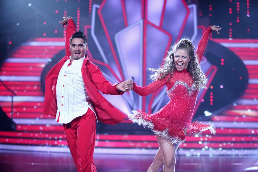 Victoria Swarovski (mit Tanzpartner Erich Klann) wird die Kennenlernshow am 24. Februar eröffnen.