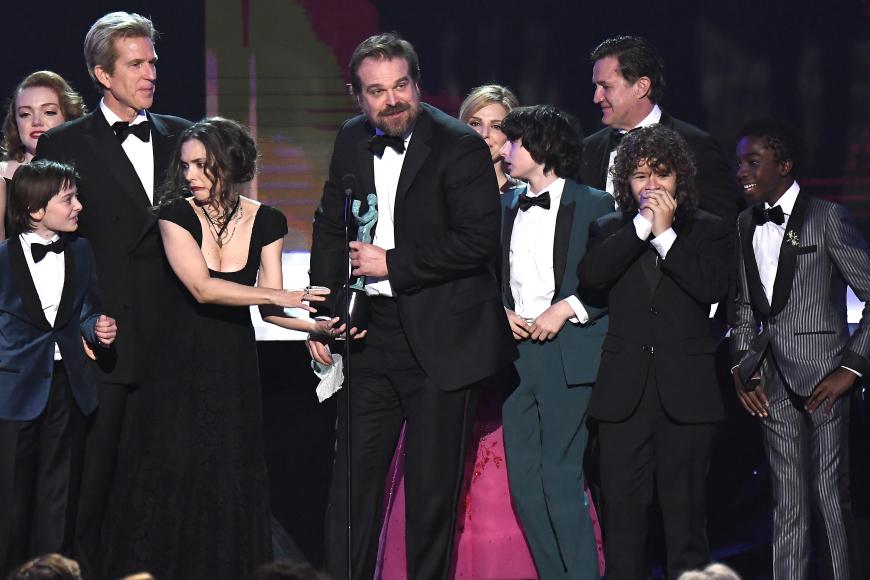 Ängstlich? Winona Ryder auf der Bühne der SAG Awards