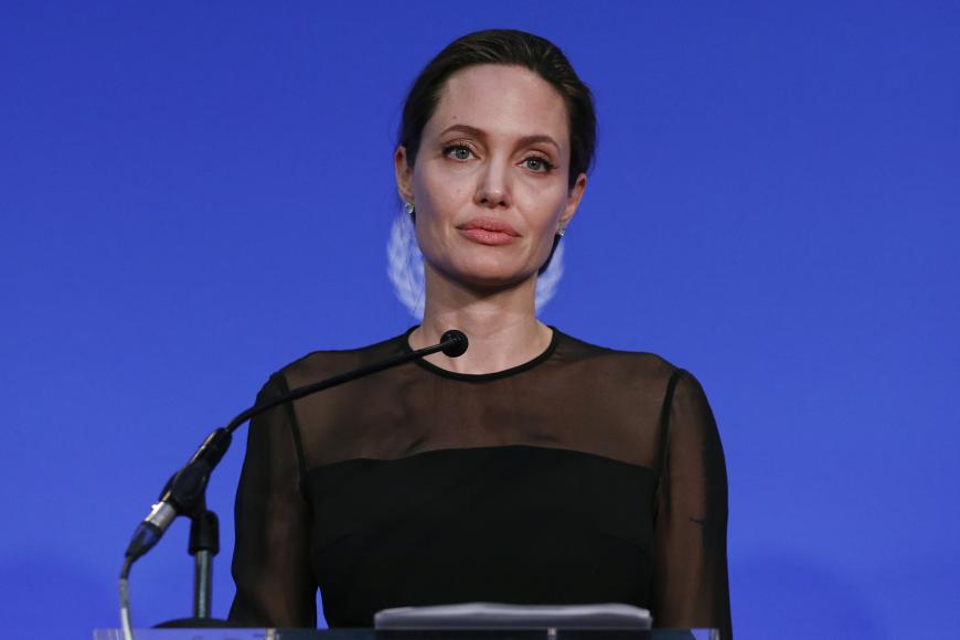 Angelina Jolie sprach mit