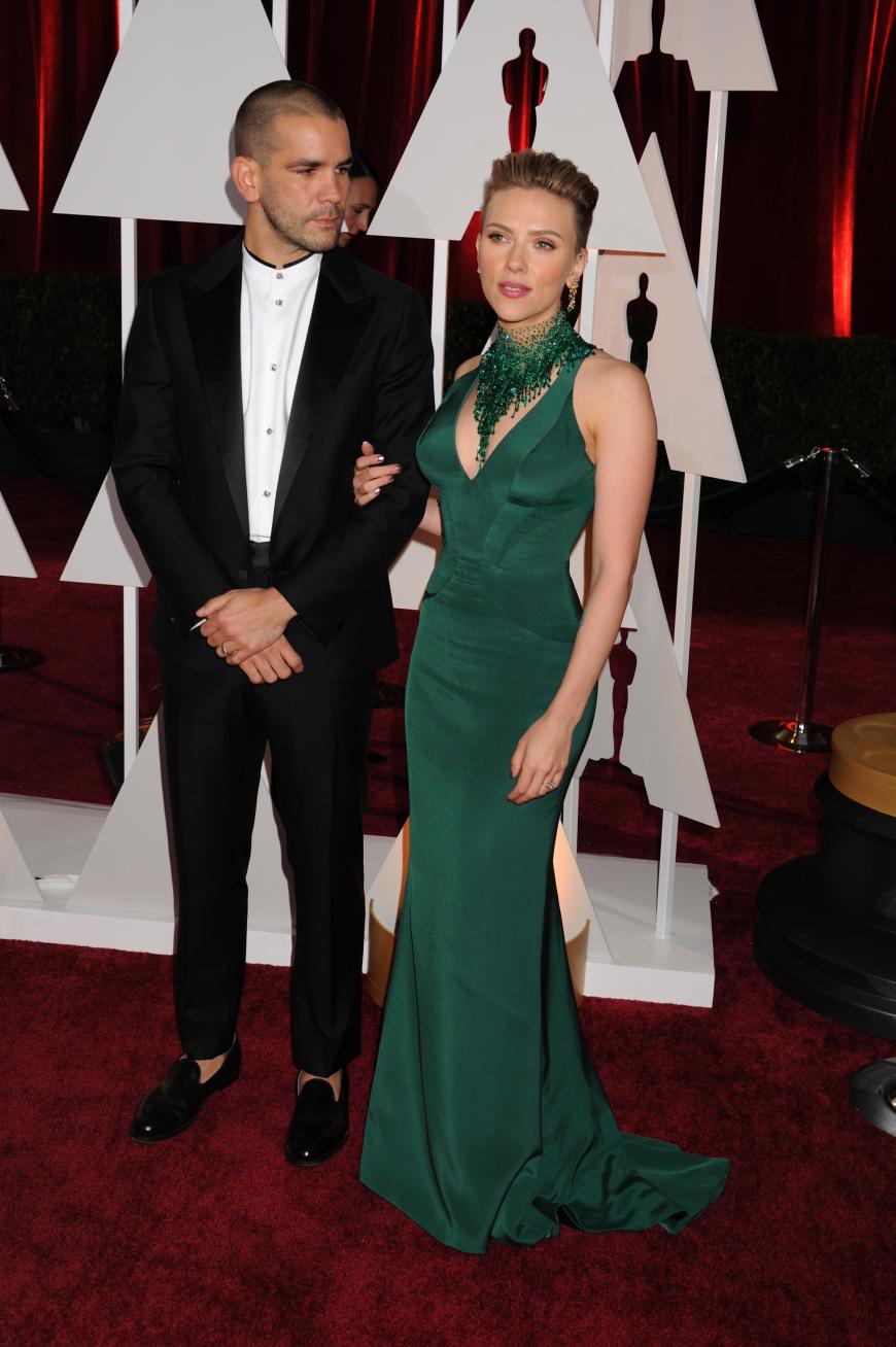 Noch vor zwei Jahren war Scarlett Johansson mit ihrem Ehemann Romain Dauriac bei den Oscars.
