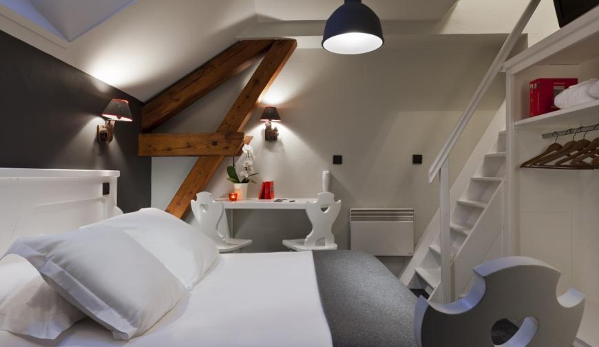 ... auf romantisches Alpin-Design.