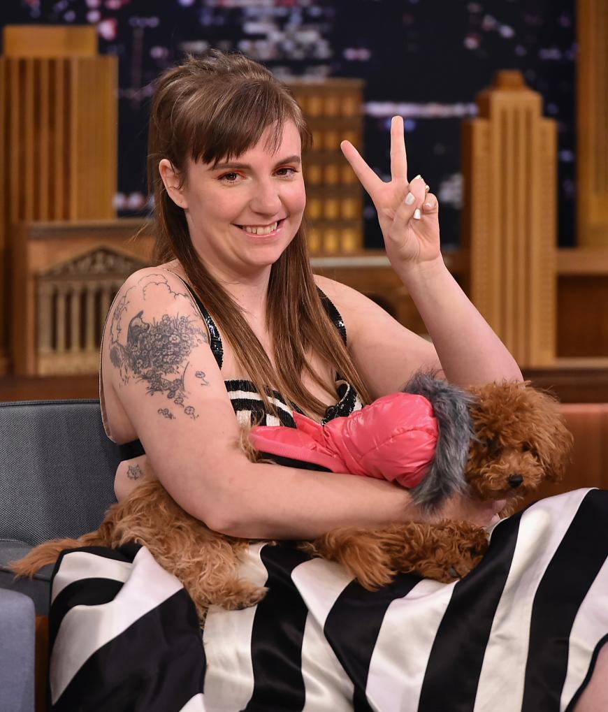 Lena Dunham hat sich ein neues Tattoo zugelegt.