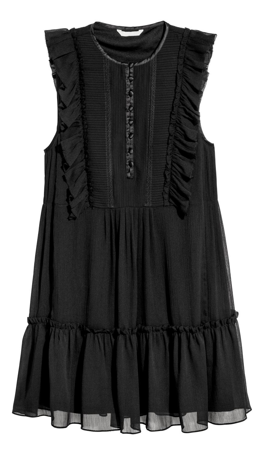 Luftig, leichte Kleider tragen zu können haben wir vermisst: Der Frühling kommt und dieses süße Kleid auch, H&M, ca. 20€.