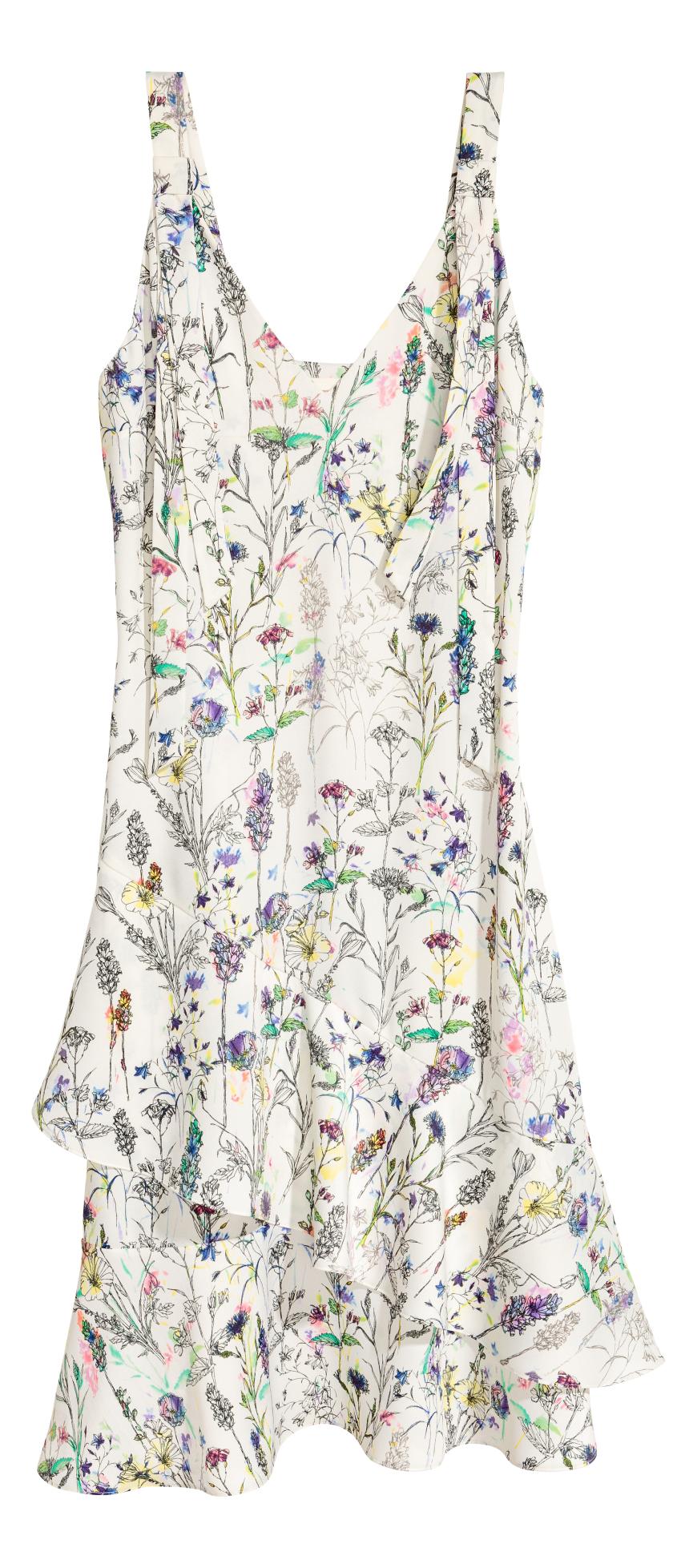 Wir haben uns sofort in dieses süße Blümchenkleid verliebt, ca. 20€.