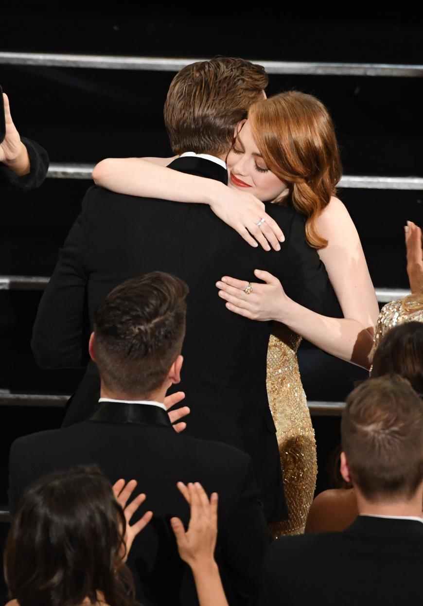 Emma Stone und Ryan Gosling verstehen sich hervorragend.