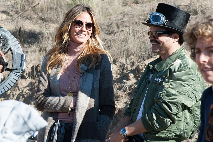 Heidi Klum holte sich erneut Unterstützung von Star-Fotograf Christian Schuller.