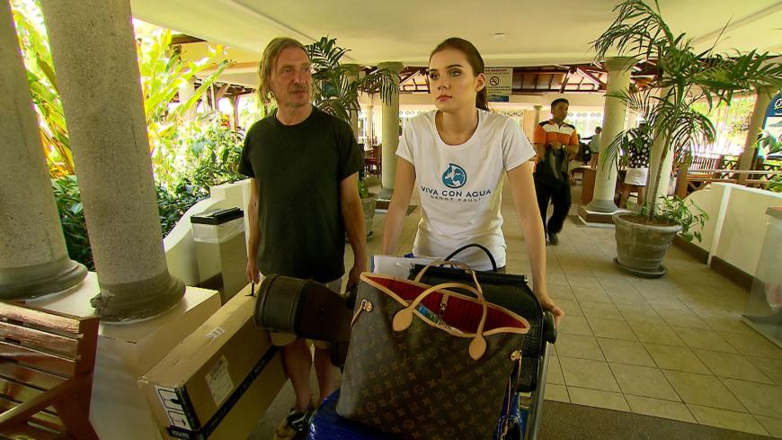 Gemeinsam bereisen sie die Seychellen ...