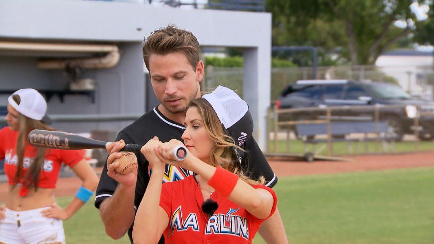 Beim Baseball in Miami hat es zwischen Bachelor-Sebastian Pannek und Viola Kraus geknistert. Doch fürs Finale haben die Gefühle nicht gereicht.