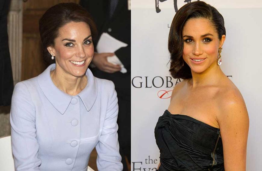 Kate und Megan sind gleichaltrig (beide 35) - und könnten schon bald Schwägerinnen sein.
