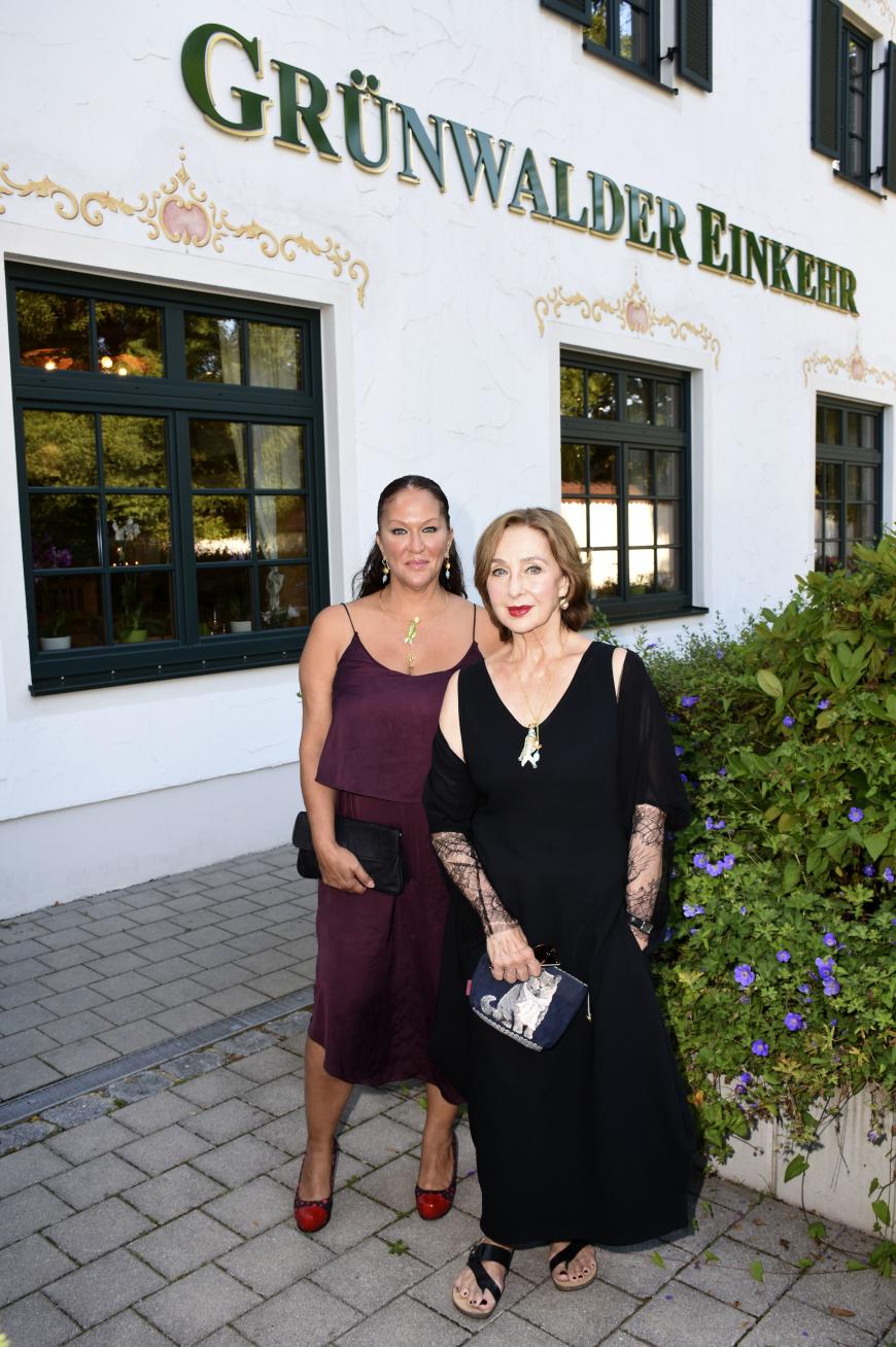Allegra Curtis mit ihrer Mutter Christine Kaufmann.