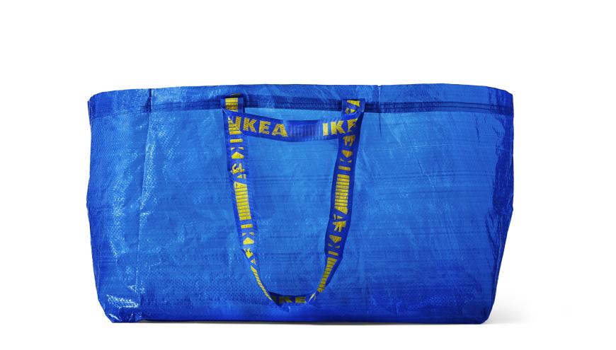 Die berühmte Ikea-Tasche "Frakta"