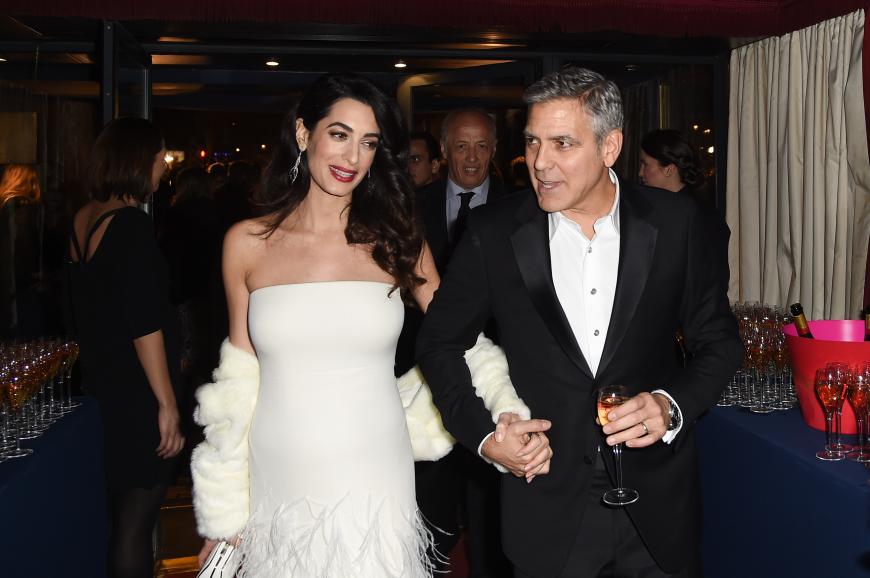George und Amal Clooney
