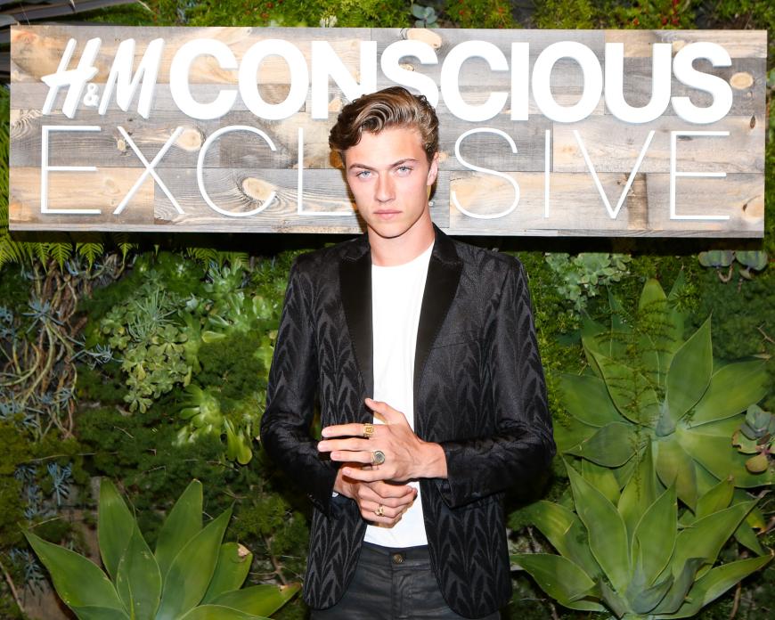 Das Model Lucky Blue Smith, 18, konnte definitiv