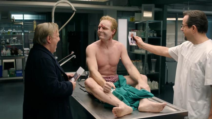 "Tatort"-Dreh: Guido Cantz überrascht als pupsende Leiche!