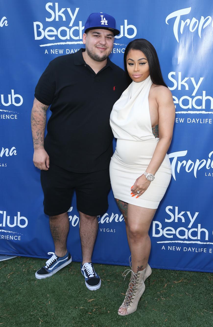 Auch in der On-/Off-Beziehung von Rob Kardashian und Blac Chyna geht es turbulent zu.