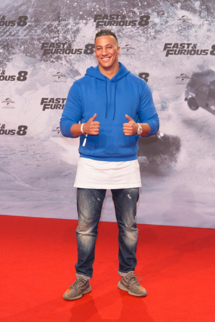 Der Rapper Farid Bang war gestern Abend bei der