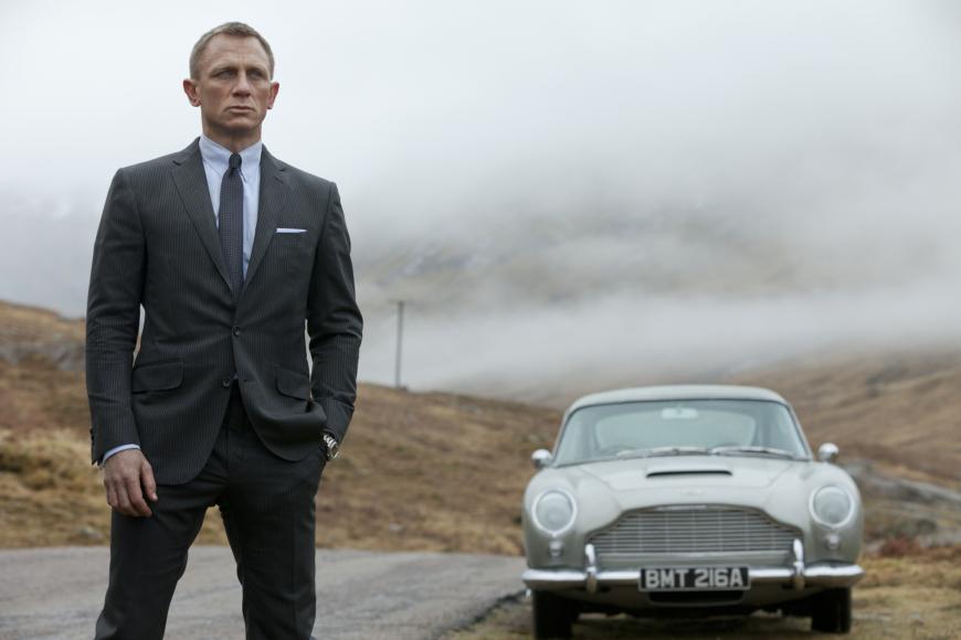 Als James Bond (hier in