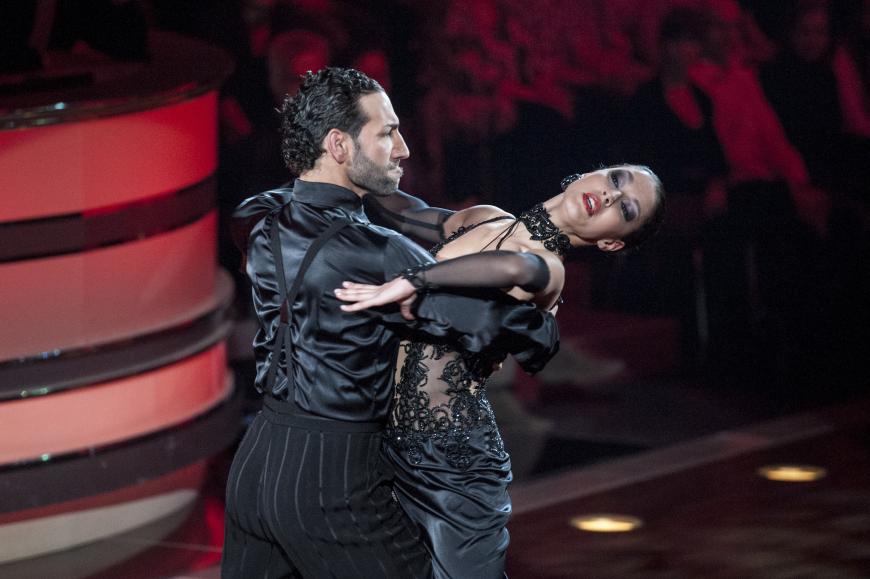 Rebecca Mir und Massimo Sinató beim