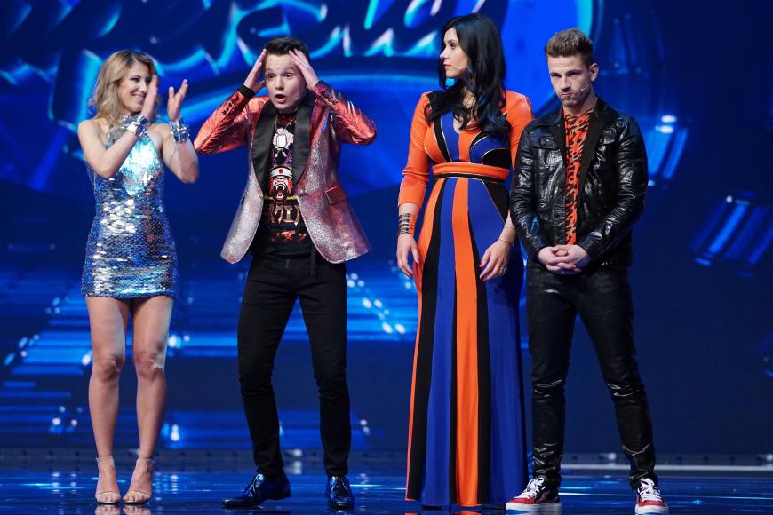 Mihaela Cataj, Sandro Brehorst, Angelika Ewa Turo und Matthias Bonrath. Nur Sandro schafft es in die nächste Runde