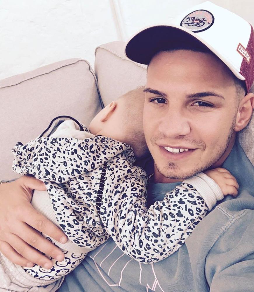 Pietro Lombardi mit Sohn Alessio. Der Kleine wird im Juni zwei Jahre alt.