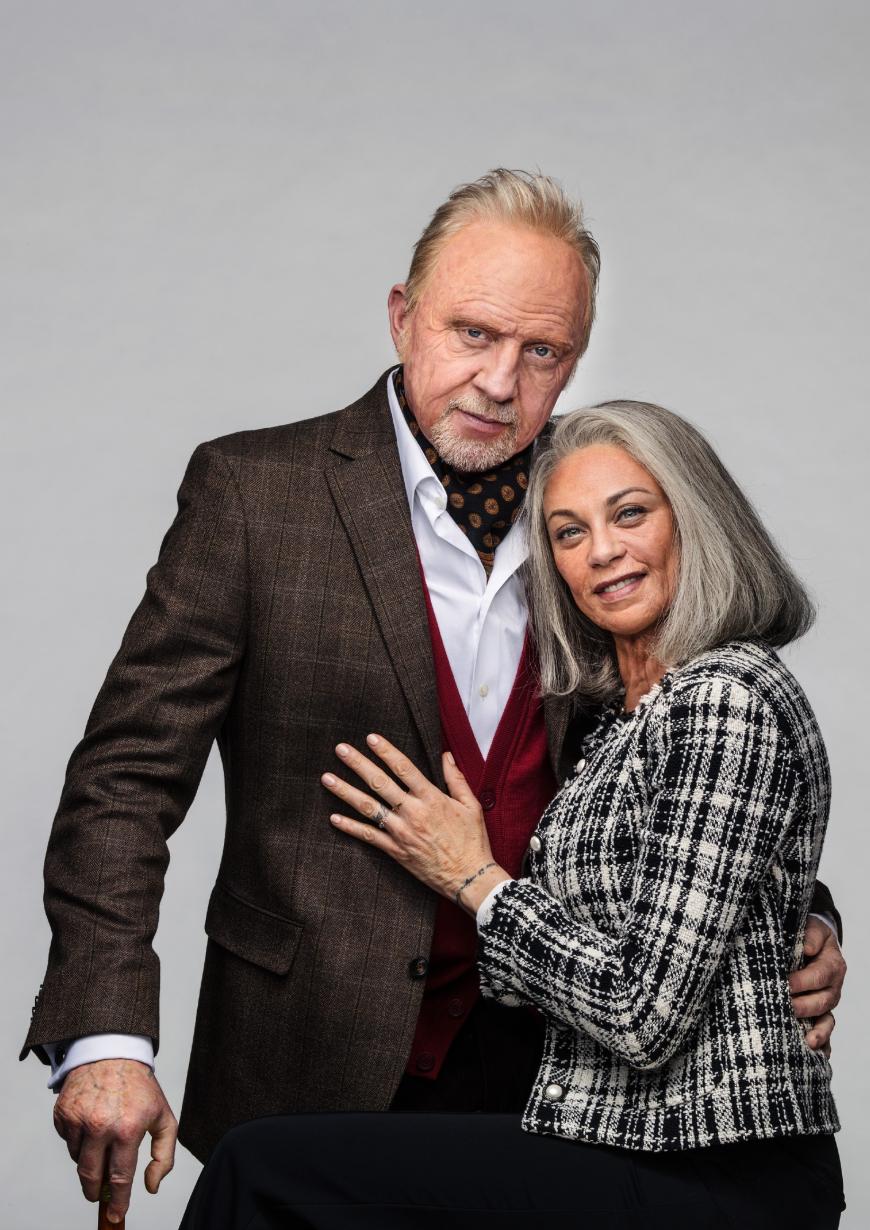 Boris, 89, und Lilly Becker, 80, um 40 Jahre gealtert.