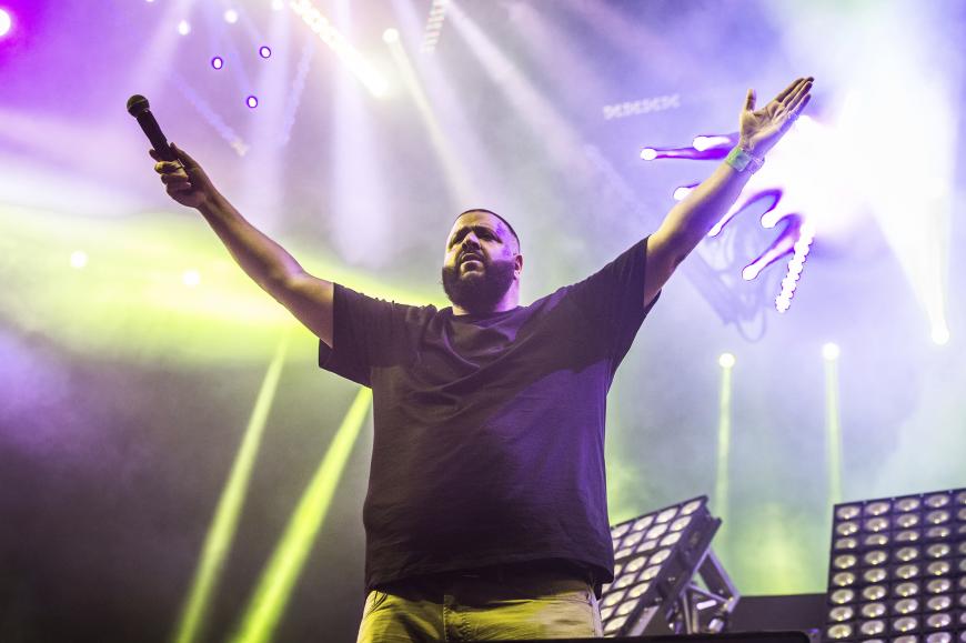 Auch DJ Khaled performte auf der berühmten Coachella-Bühne.