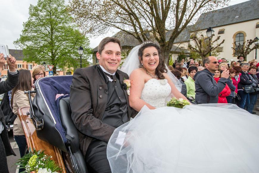 Zwei Jahre später, im Frühjahr 2015, gaben sich Guy und Victoria das Ja-Wort bei einer romantischen Traumhochzeit.