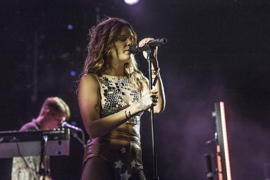 Sängerin Tove Lo sang unter anderem ihren Hit